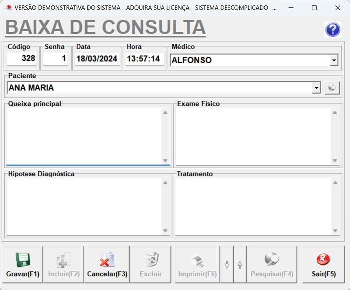 ve software vantagens ATENDIMENTO POSTO DE SAUDE