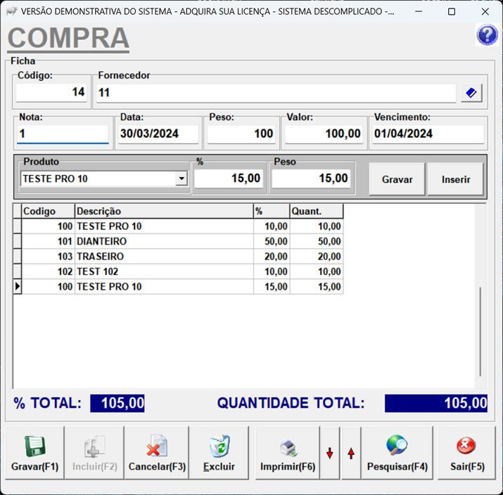 Sistema Descomplicado Sistema Gerenciador de Frigoríficos